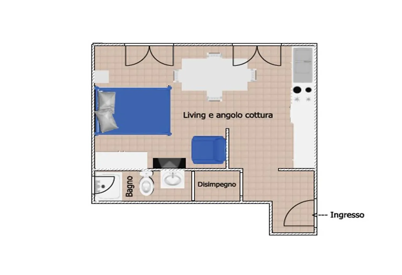 *** Aparthotel Residence Colibri Family & Bike Loano Italy